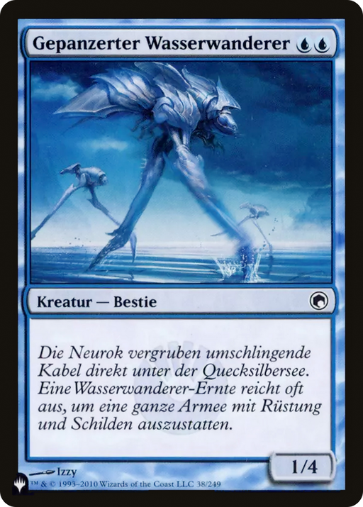 Plated Seastrider (German) (LIST-038) [Mystery Booster] The List MTG Single Wizards of the Coast
