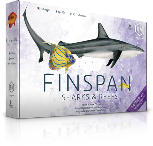 [Preorder Q2] Finspan: Sharks & Reefs expansion Board Games Stonemaier Games