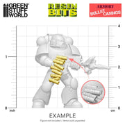Green Stuff World: 3D printed set - Bullet Casings Model Tools & Glue Green Stuff World