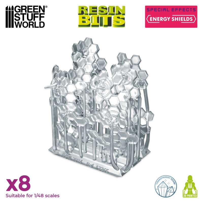 Green Stuff World: 3D printed set - Special Effects: Energy Shields Model Tools & Glue Green Stuff World