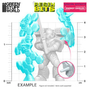 Green Stuff World: 3D printed set - Special Effects: Energy Shields Model Tools & Glue Green Stuff World