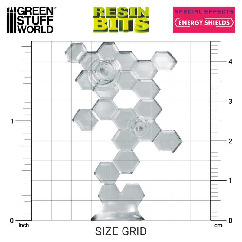 Green Stuff World: 3D printed set - Special Effects: Energy Shields