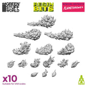 Green Stuff World: 3D printed set - Special Effects: Flamethrower Model Tools & Glue Green Stuff World