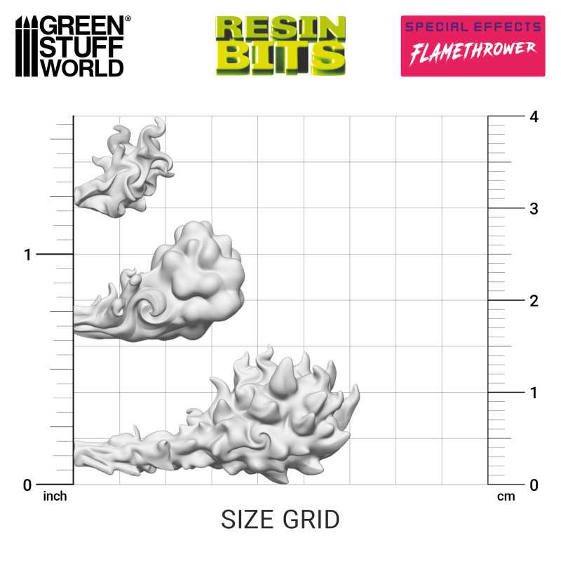 Green Stuff World: 3D printed set - Special Effects: Flamethrower Model Tools & Glue Green Stuff World
