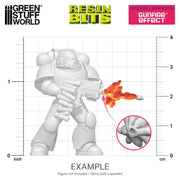 Green Stuff World: 3D printed set - Special Effects: Gunfire Effect Model Tools & Glue Green Stuff World