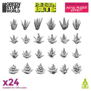 Green Stuff World: 3D printed set - Special Effects: Pistol Muzzle Flash Model Tools & Glue Green Stuff World