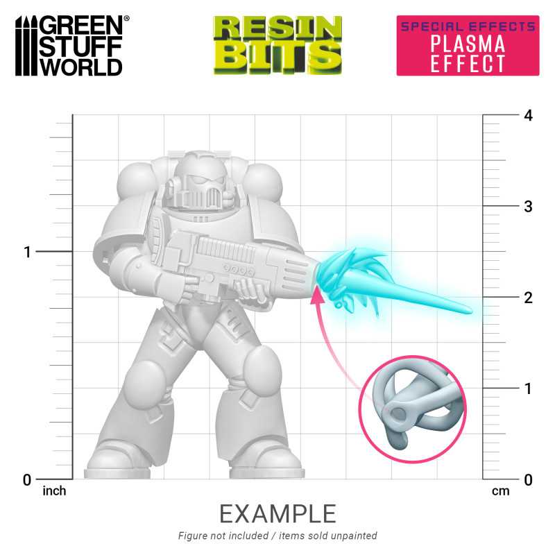 Green Stuff World: 3D printed set - Special Effects: Plasma Effect Model Tools & Glue Green Stuff World