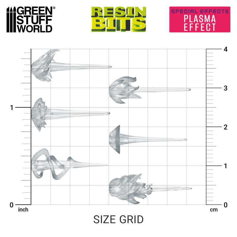 Green Stuff World: 3D printed set - Special Effects: Plasma Effect Model Tools & Glue Green Stuff World