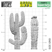 Green Stuff World: 3D printed set - Saguaro Cactus XL Model Tools & Glue Green Stuff World