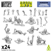 Green Stuff World: 3D printed set - Summon Skeletons Model Tools & Glue Green Stuff World