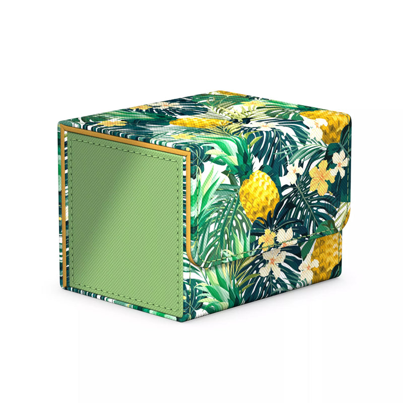 Ultimate Guard: Sidewinder 100+ - "Bahia Green" Floral Places 2 Deck Boxes & Storage Ultimate Guard