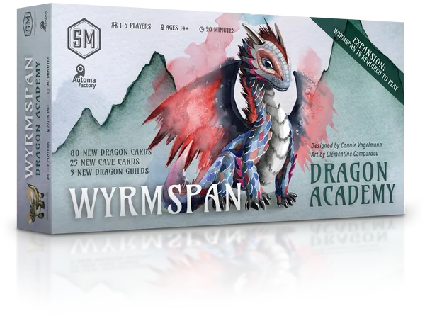 Wyrmspan: Dragon Academy Expansion Board Games Stonemaier Games