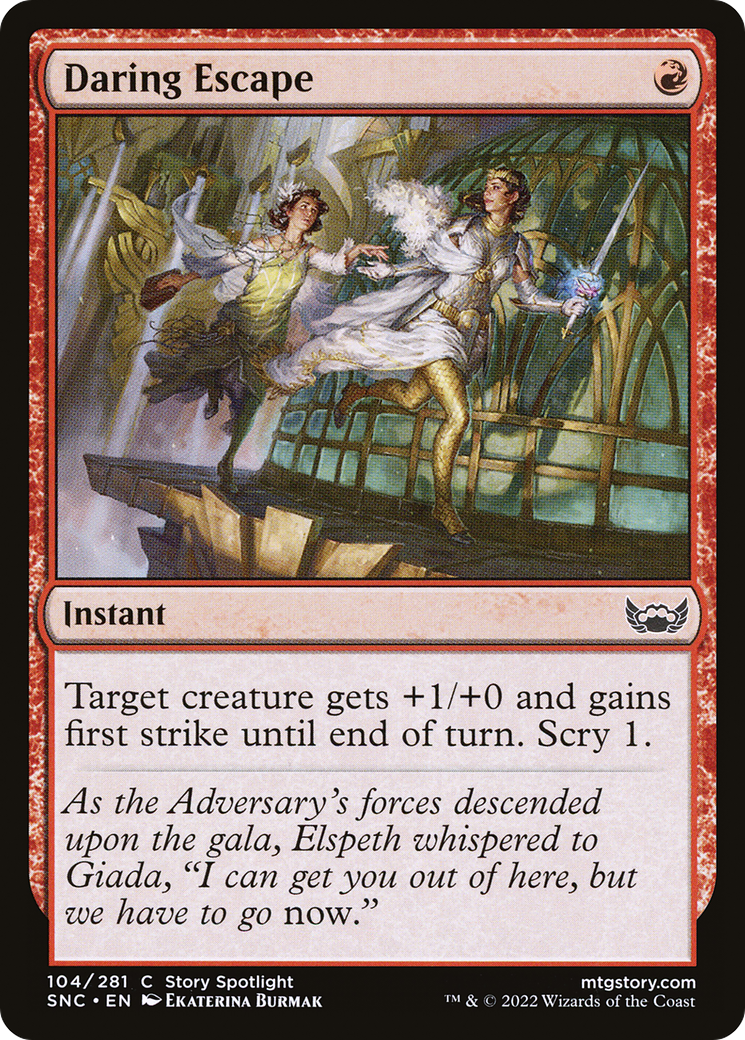 Daring Escape (SNC-104) [Streets of New Capenna] MTG Single Wizards of the Coast