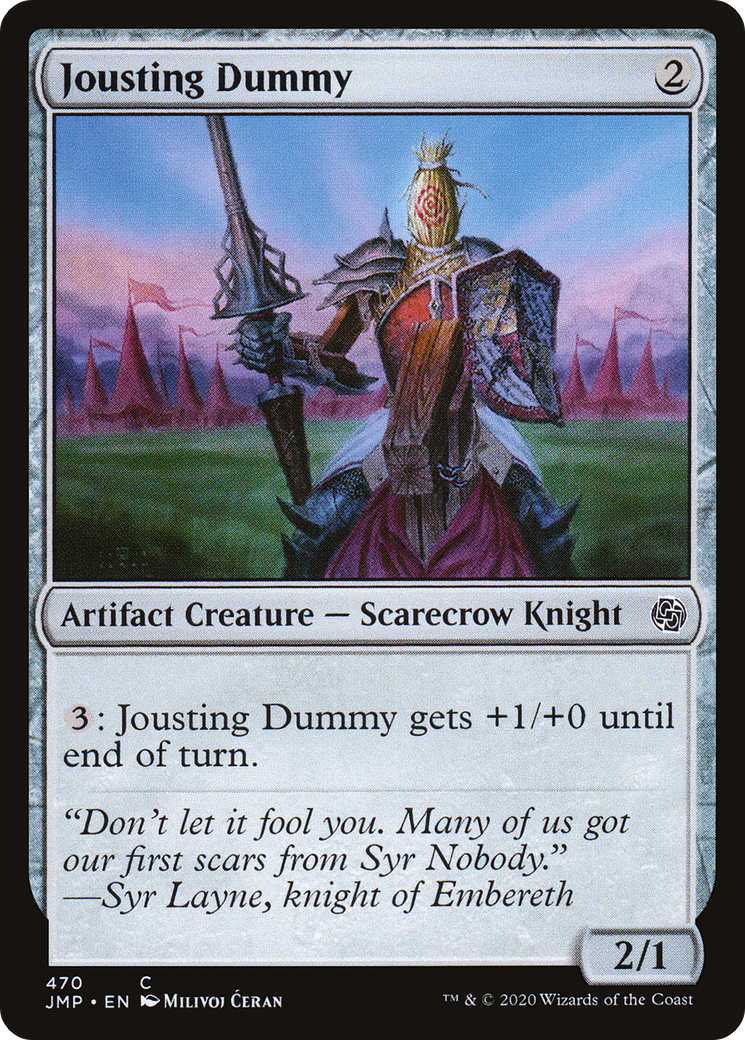 Jousting Dummy (JMP-470) [Jumpstart] MTG Single Wizards of the Coast