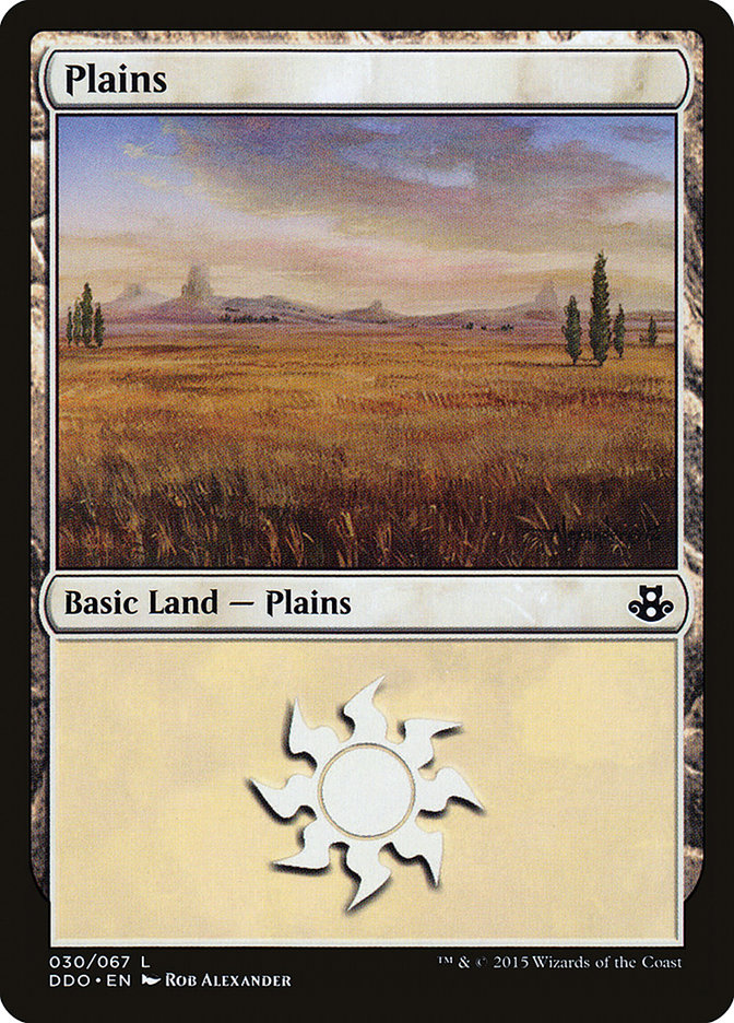 Plains (30) [Duel Decks: Elspeth vs. Kiora]