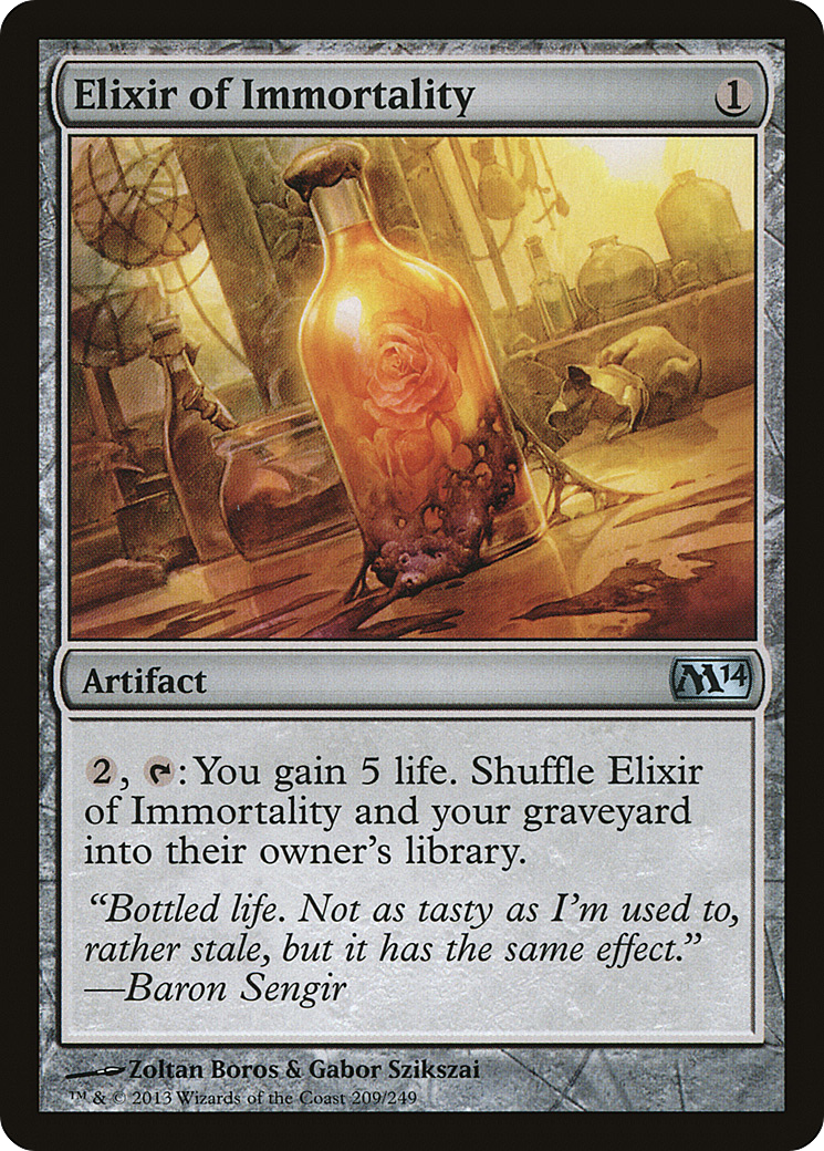 Elixir of Immortality (M14-209) [Magic 2014] MTG Single Wizards of the Coast