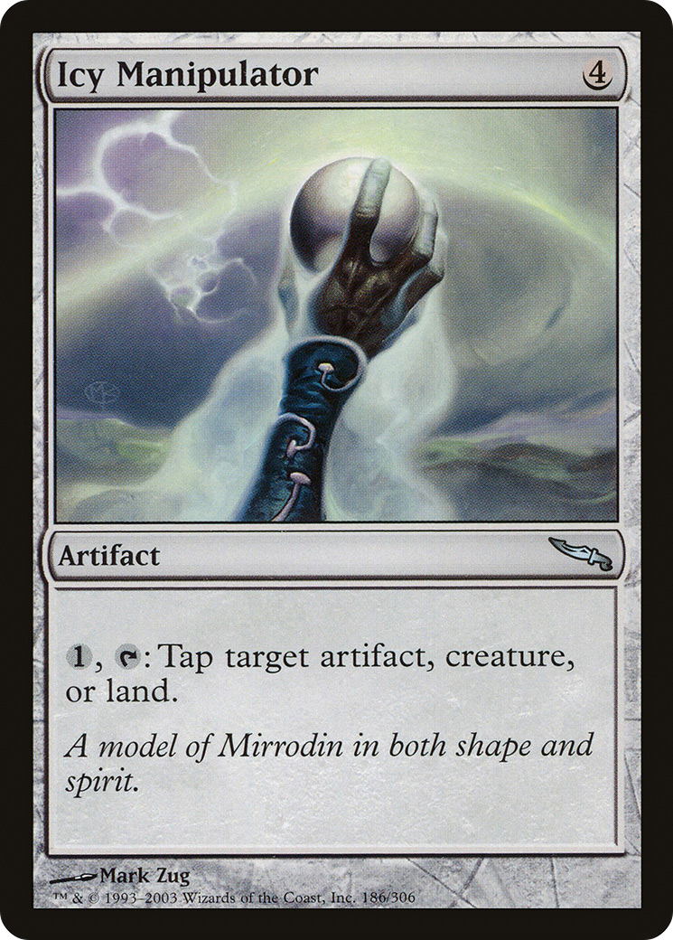 Icy Manipulator (MRD-186) [Mirrodin] MTG Single Wizards of the Coast