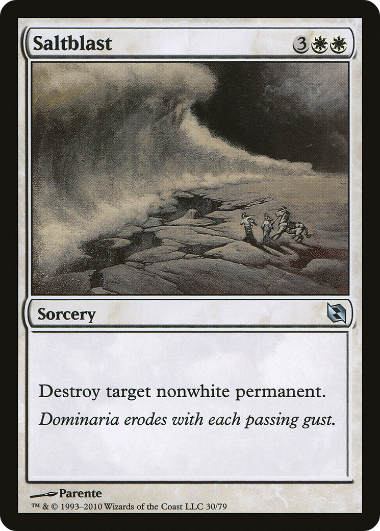 Saltblast (DDF-030) [Misc] Duel Decks: Elspeth vs. Tezzeret MTG Single Wizards of the Coast