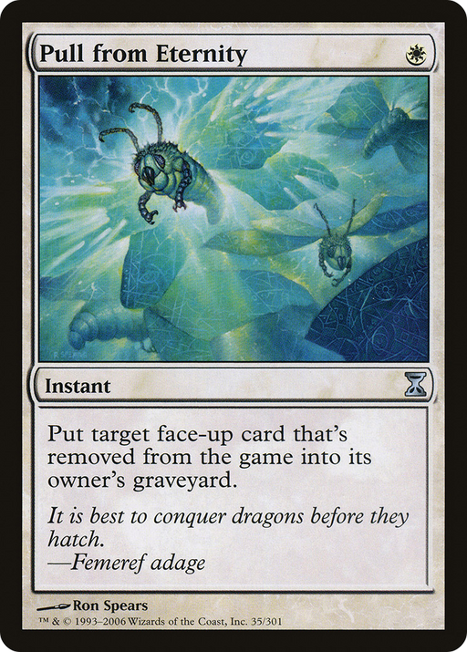 Pull from Eternity (TSP-035) [Time Spiral] MTG Single Wizards of the Coast
