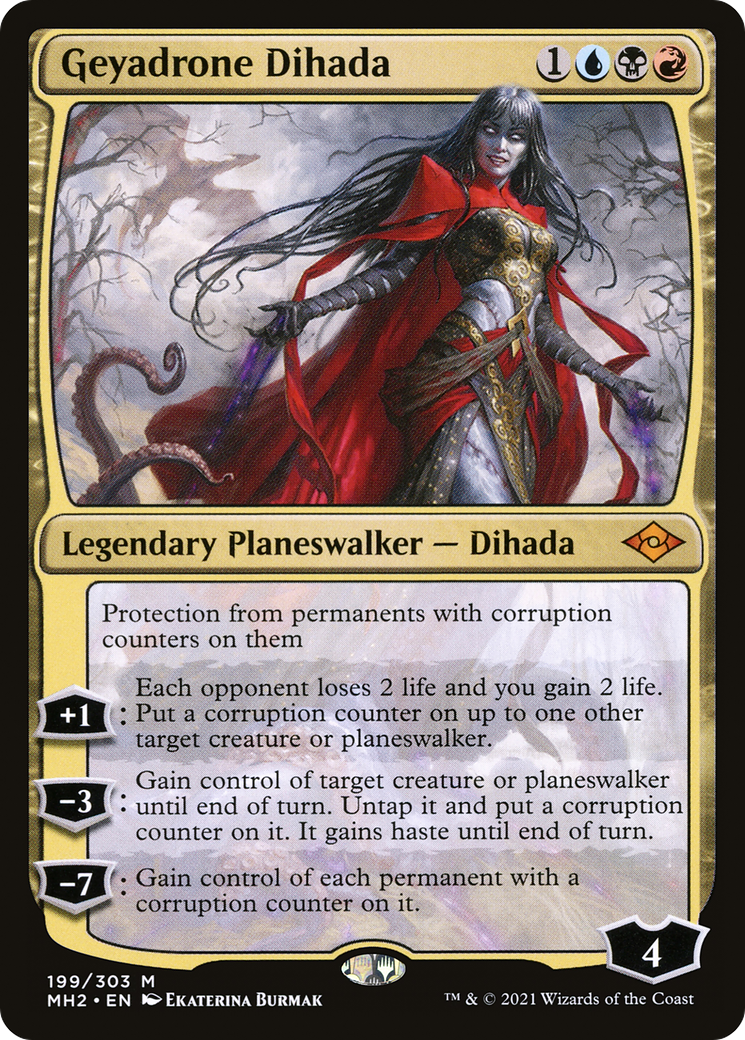 Geyadrone Dihada (MH2-199) [Modern Horizons 2] Foil MTG Single Modern Horizons 2