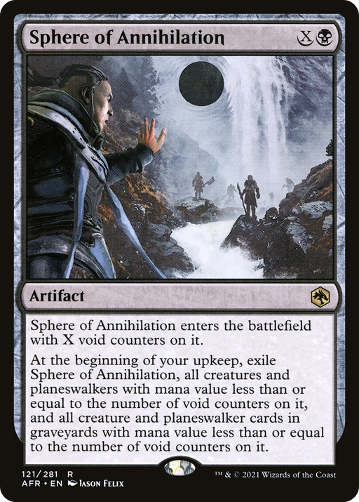 Sphere of Annihilation (AFR-121) [Adventures in the Forgotten Realms] MTG Single Wizards of the Coast