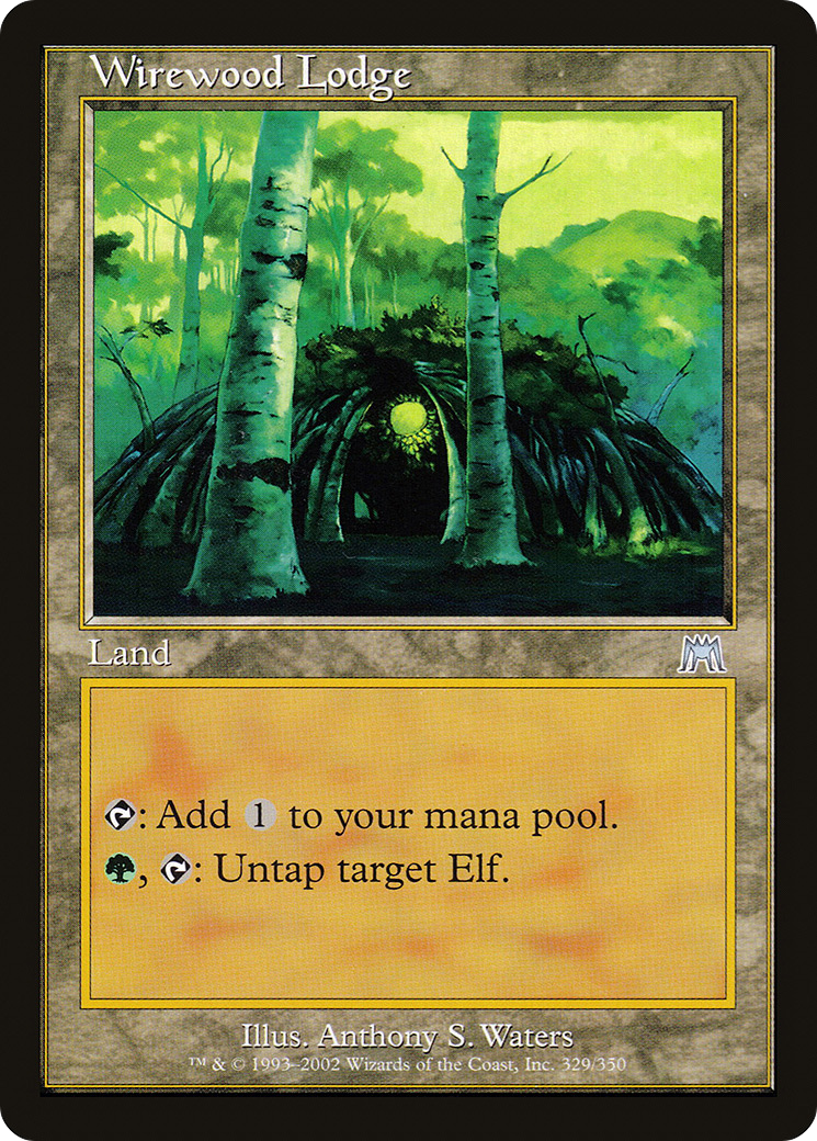 Wirewood Lodge (ONS-329) [Onslaught] MTG Single Wizards of the Coast