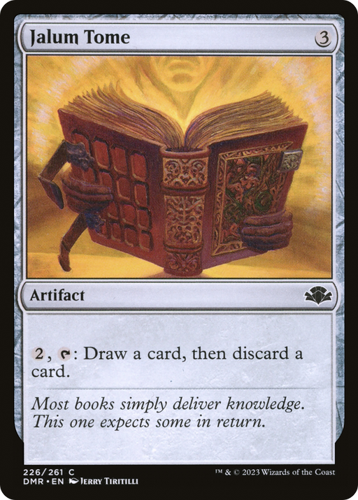 Jalum Tome (DMR-226) [Dominaria Remastered] MTG Single Wizards of the Coast