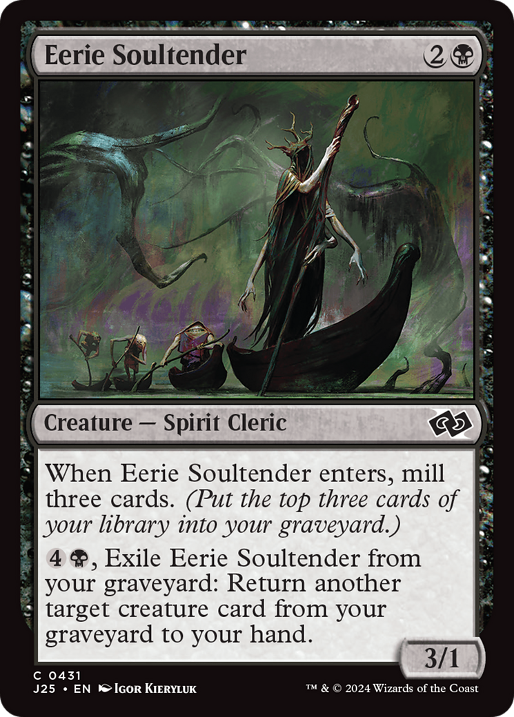 Eerie Soultender (J25-431) [Foundations Jumpstart] MTG Single Wizards of the Coast