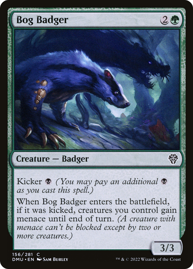 Bog Badger (DMU-156) [Dominaria United] Foil MTG Single Wizards of the Coast