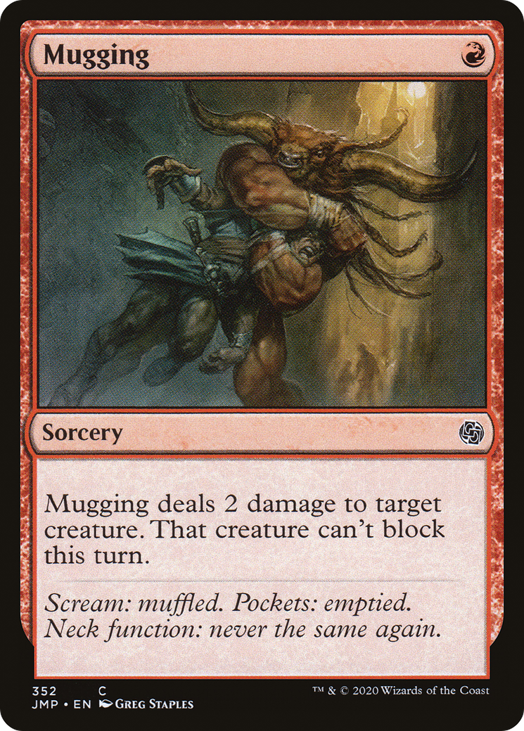 Mugging (JMP-352) [Jumpstart] MTG Single Wizards of the Coast