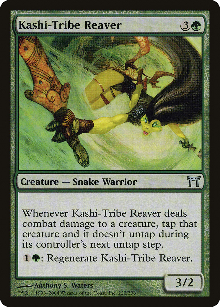 Kashi-Tribe Reaver (CHK-220) [Champions of Kamigawa] MTG Single Wizards of the Coast