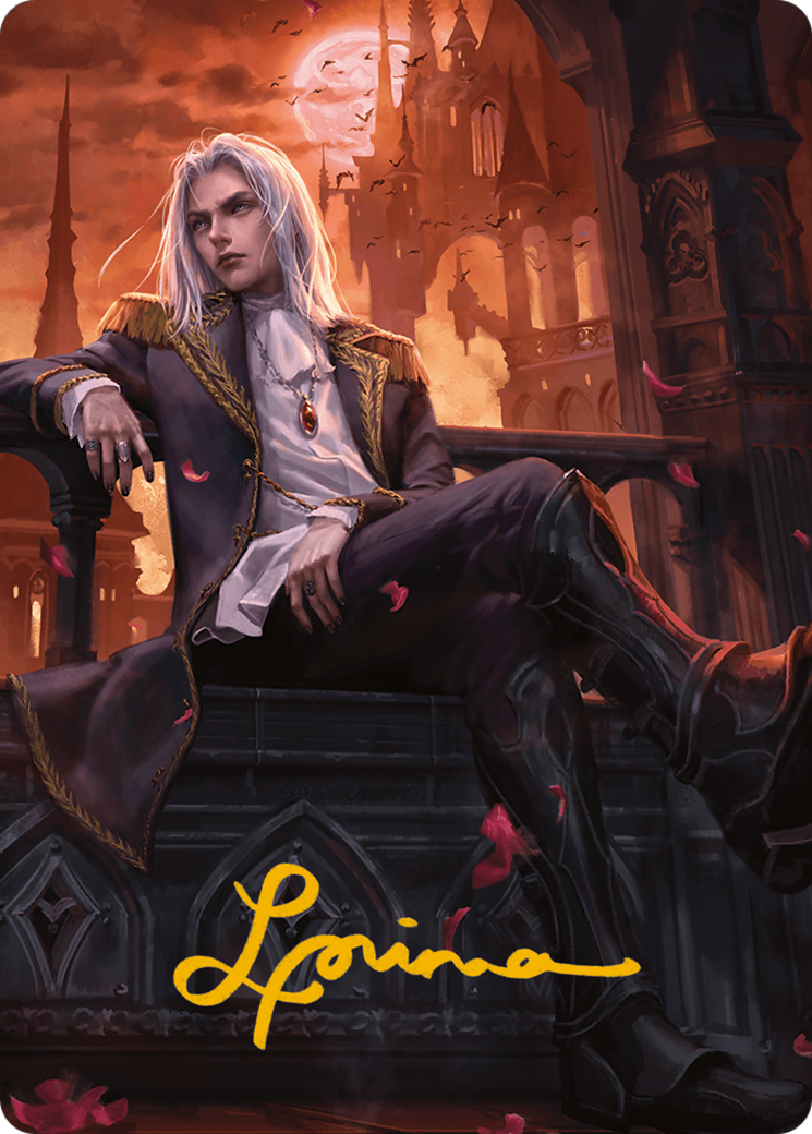 Sorin of House Markov Art Card (Gold-Stamped Signature) [Art Series] Modern Horizons 3 MTG Single Magic: The Gathering