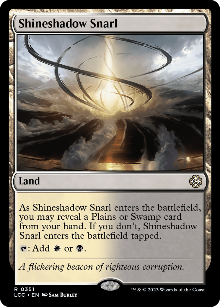 Shineshadow Snarl (LCC-351) [The Lost Caverns of Ixalan Commander] MTG Single Wizards of the Coast