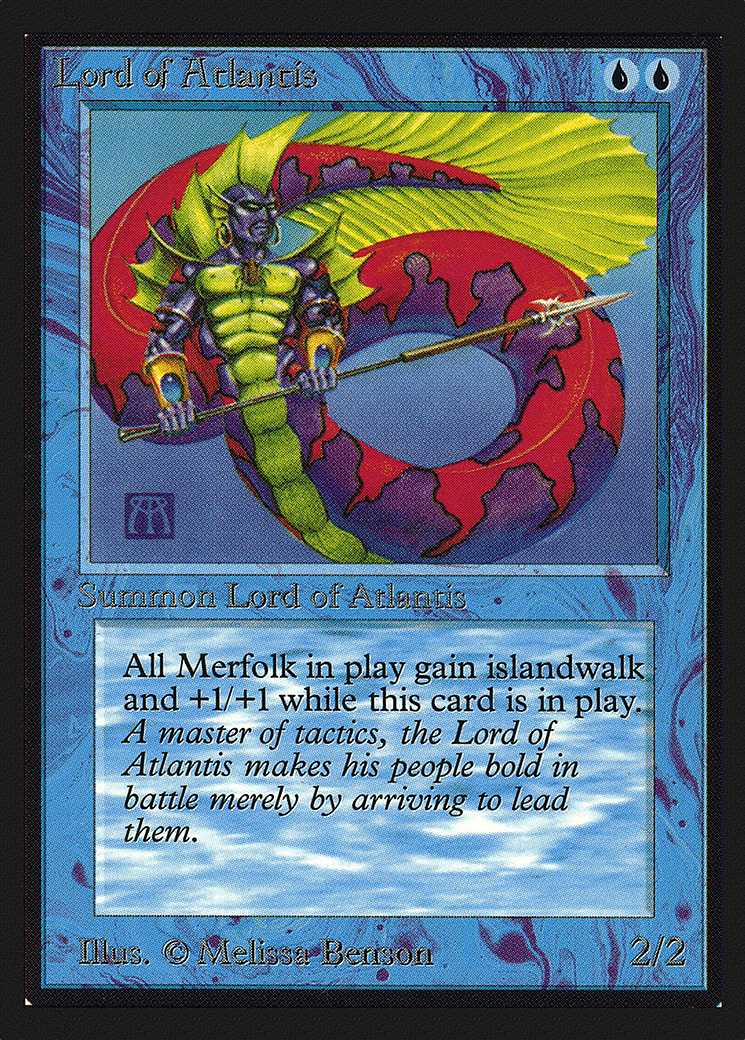 Lord of Atlantis (CED-063) [Collectors' Edition] MTG Single Wizards of the Coast