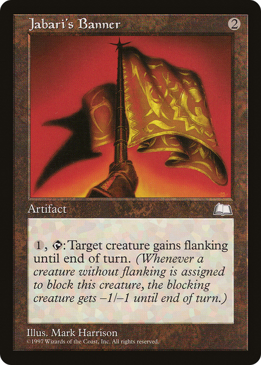 Jabari's Banner (WTH-150) [Weatherlight] MTG Single Wizards of the Coast