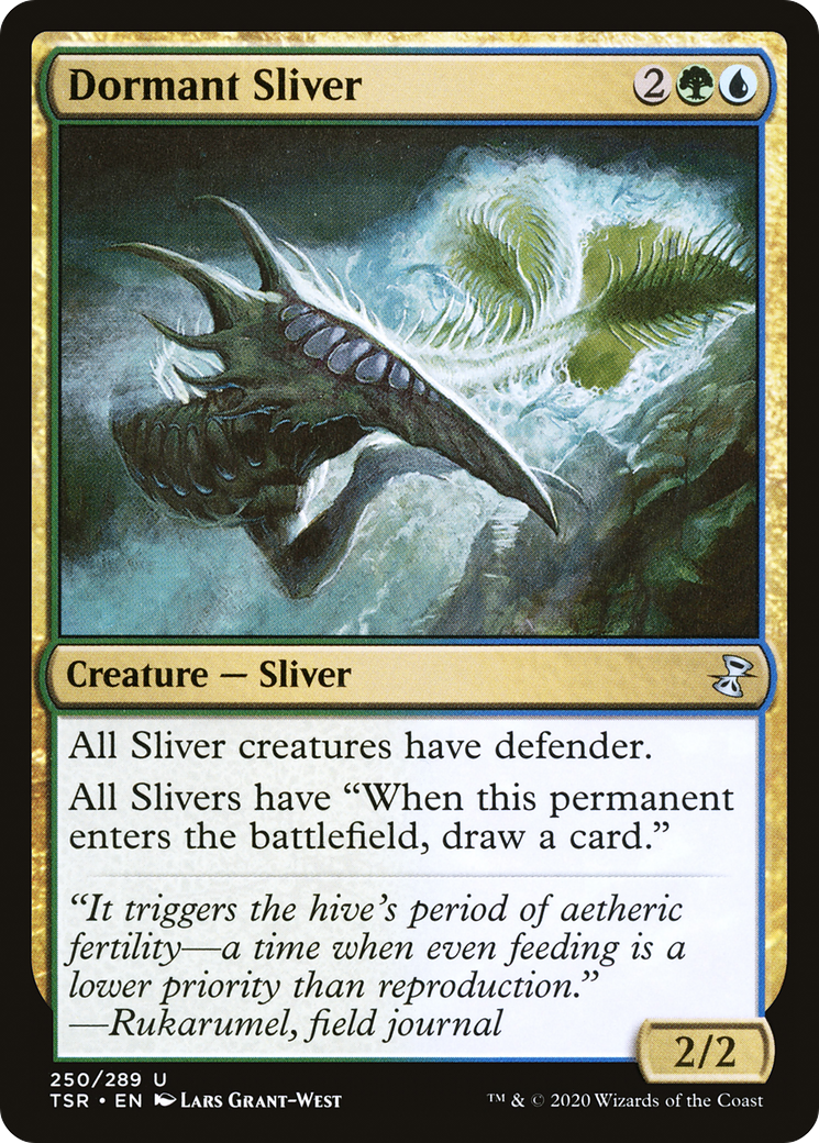 Dormant Sliver (TSR-250) [Time Spiral Remastered] MTG Single Wizards of the Coast