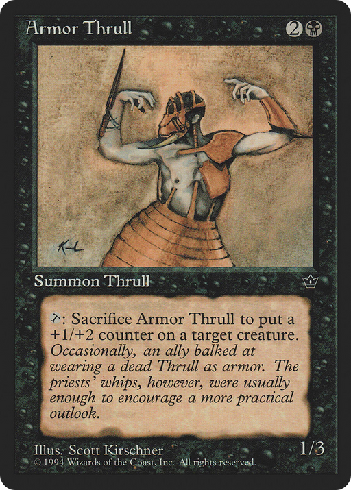Armor Thrull (FEM-33D) [Fallen Empires] MTG Single Wizards of the Coast