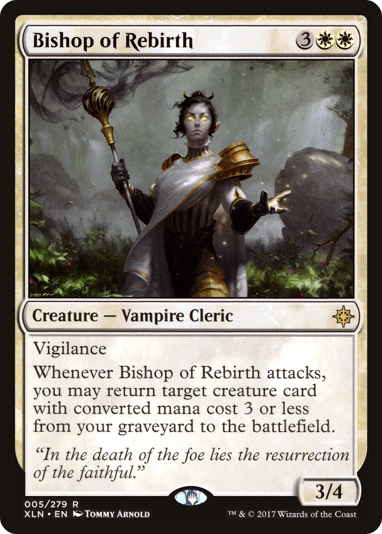 Bishop of Rebirth (XLN-005) [Ixalan] Foil MTG Single Wizards of the Coast
