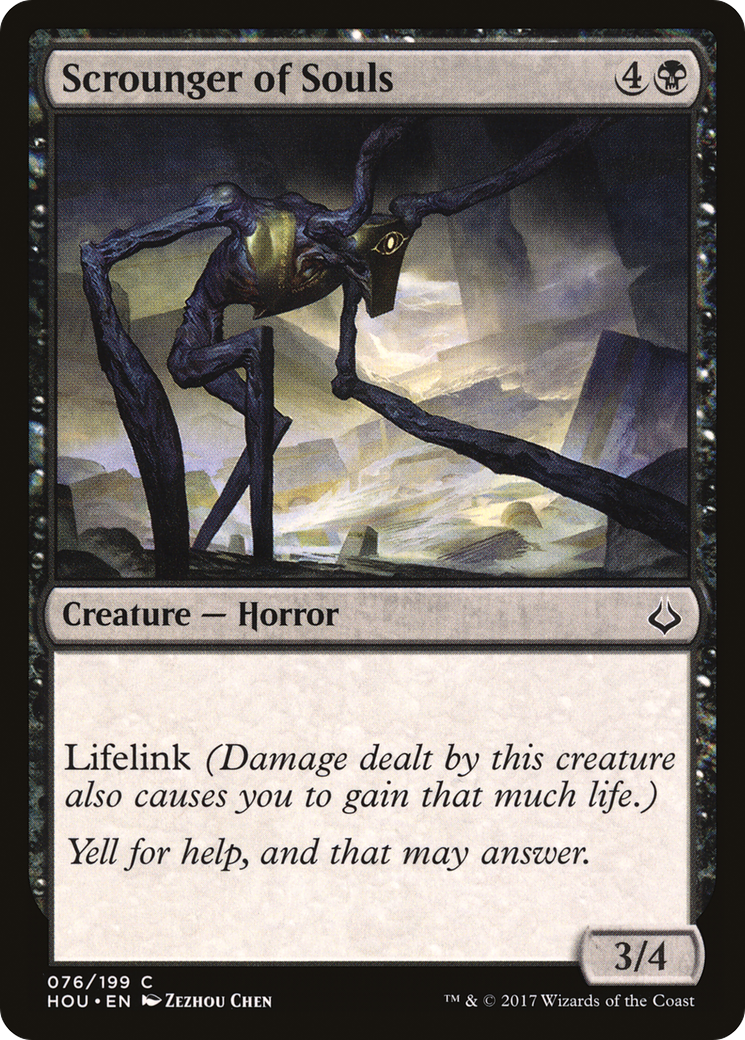 Scrounger of Souls (HOU-076) [Hour of Devastation] MTG Single Wizards of the Coast