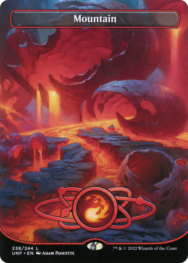 Mountain (238) (UNF-238) [Unfinity] (Borderless) MTG Single Wizards of the Coast