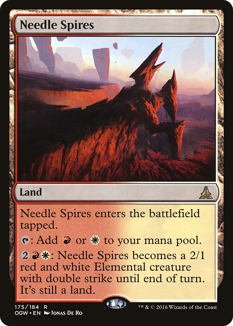 Needle Spires (OGW-175) [Oath of the Gatewatch] MTG Single Wizards of the Coast