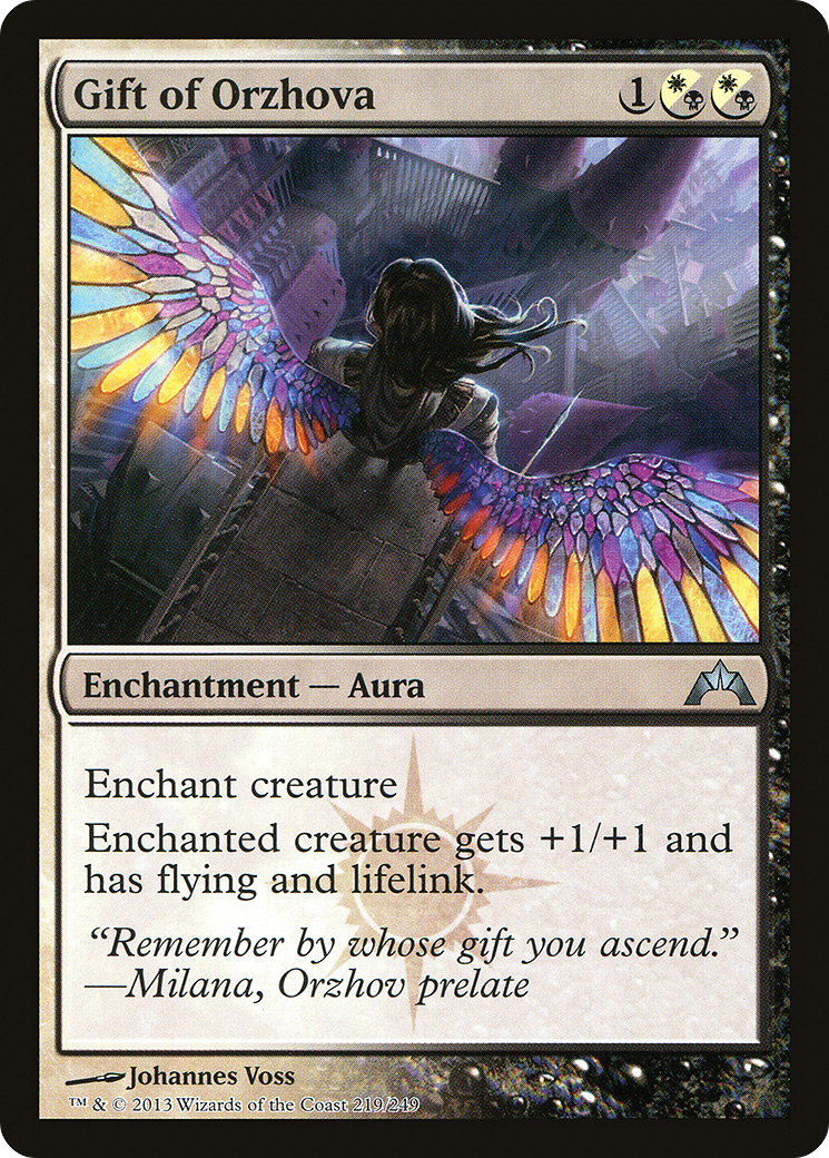 Gift of Orzhova (GTC-219) [Gatecrash] MTG Single Wizards of the Coast