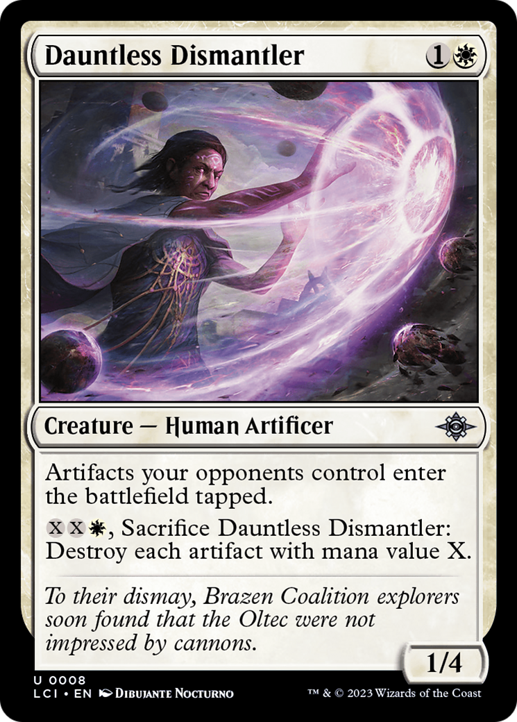 Dauntless Dismantler (LCI-008) [The Lost Caverns of Ixalan] MTG Single Wizards of the Coast