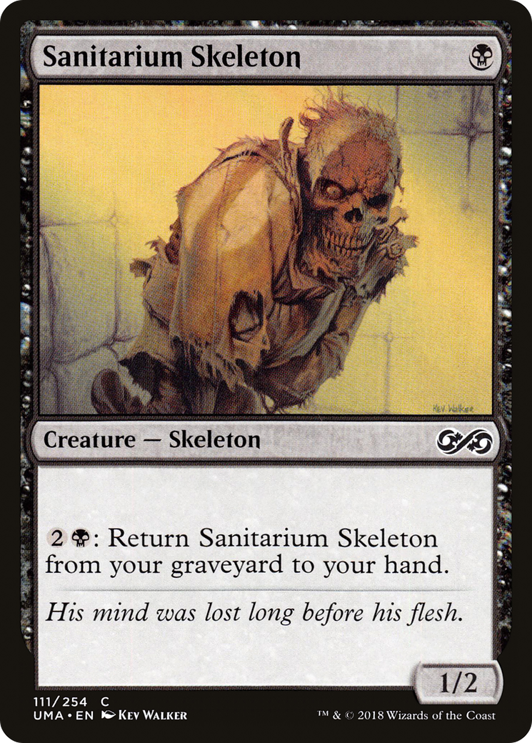 Sanitarium Skeleton (UMA-111) [Ultimate Masters] Foil MTG Single Wizards of the Coast