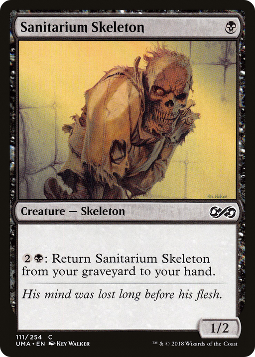 Sanitarium Skeleton (UMA-111) [Ultimate Masters] MTG Single Wizards of the Coast