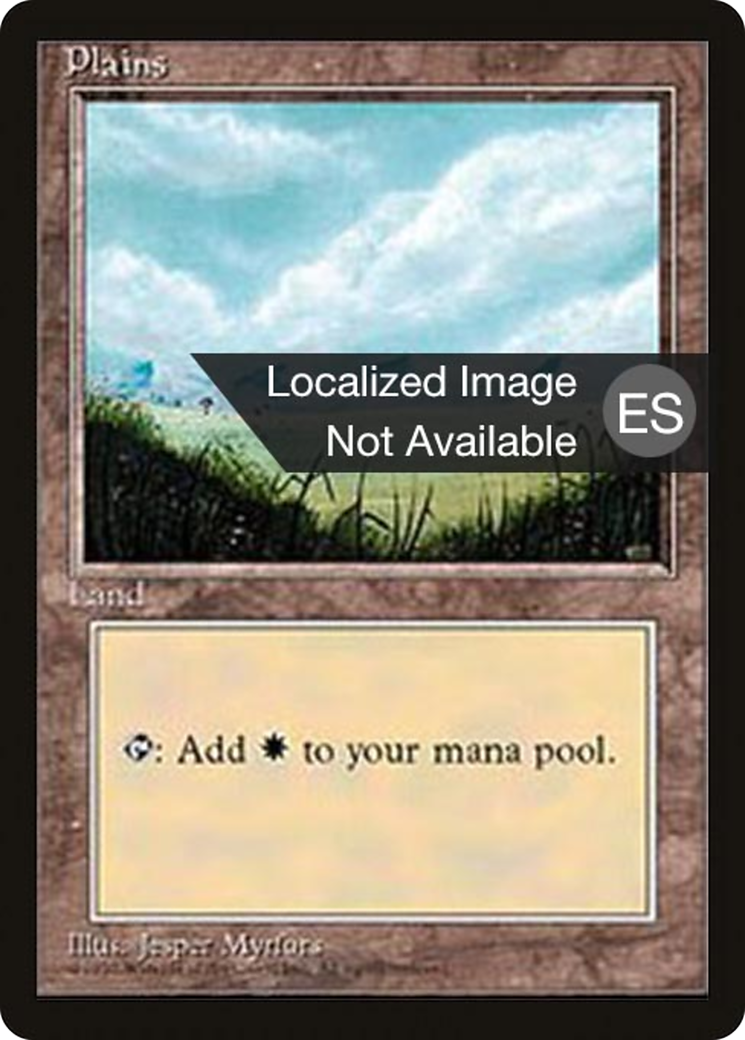 Plains (4BB-364) [Fourth Edition Foreign Black Border] MTG Single Wizards of the Coast