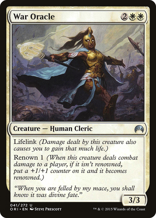 War Oracle (ORI-041) [Magic Origins] MTG Single Wizards of the Coast