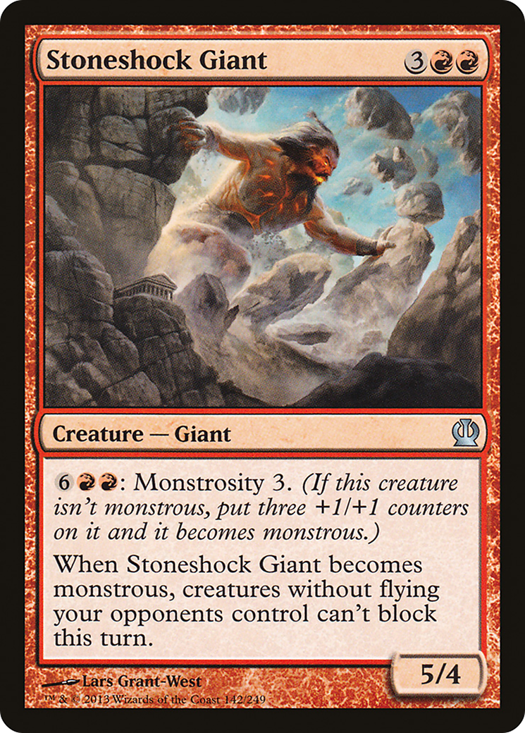 Stoneshock Giant (THS-142) [Theros] MTG Single Wizards of the Coast