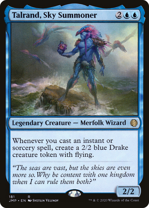 Talrand, Sky Summoner (JMP-181) [Jumpstart] MTG Single Wizards of the Coast