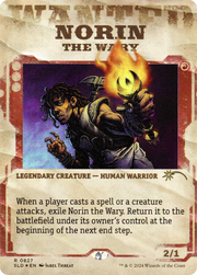 Norin the Wary (SLD-827) [Secret Lair] Drop (Showcase) (Borderless) MTG Single Wizards of the Coast